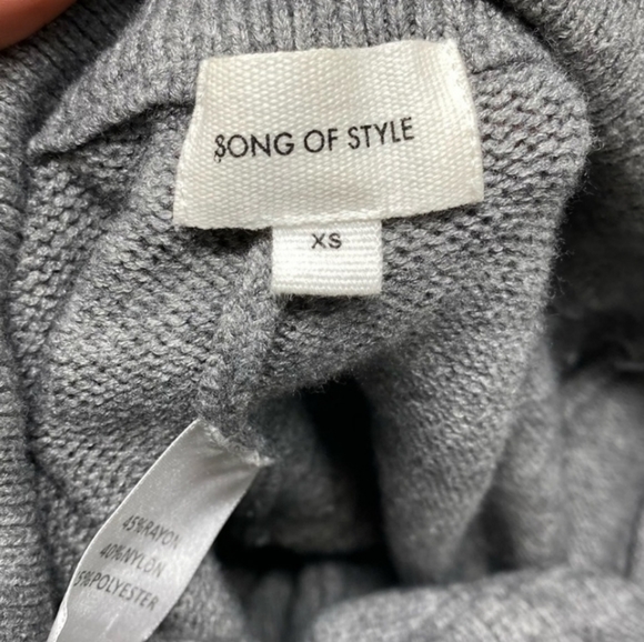 REVOLVE Song of Style Grey Knit Pants XS - Picture 9 of 10